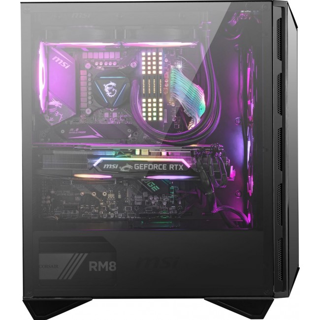 MSI MPG GUNGNIR 110R PC Case, Mid-Tower, USB 3.2, Black MSI MPG GUNGNIR 110R Black ATX Power supply included No