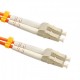 Qoltec 54030 InfiniBand/fibre optic cable 50 m LC Orange