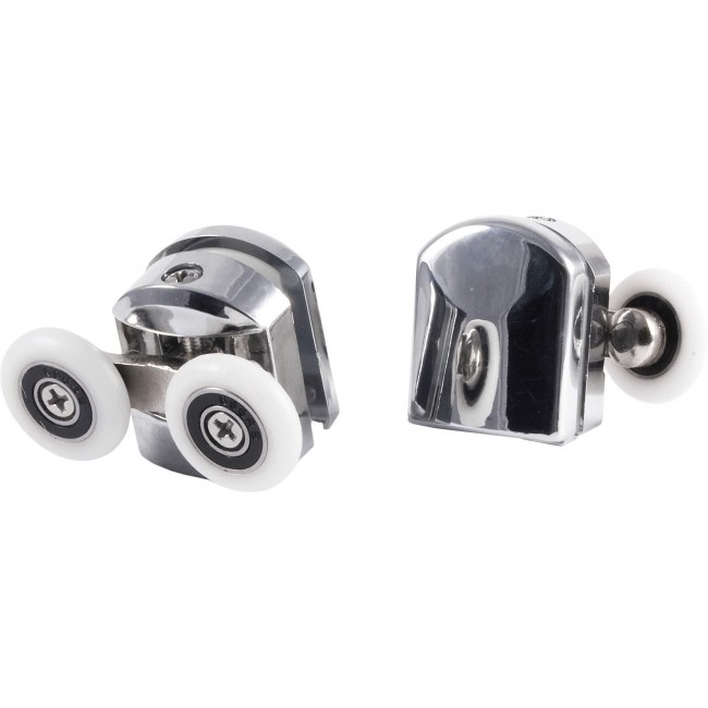 Upper double rollers for glass panes 5 mm - FI 23 mm Upper double rollers for glass panes 5 mm - FI 23 mm