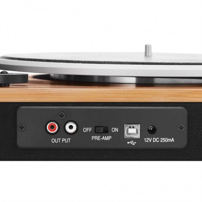 The House Of Marley Stir It Up Wireless Belt-drive audio turntable Black, Wood Manual The House Of Marley Stir It Up Wireless Belt-drive audio turntable Black, Wood Manual