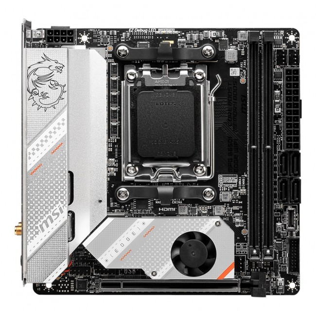 MSI MPG B650I EDGE WIFI motherboard AMD B650 Socket AM5 mini ATX MSI MPG B650I EDGE WIFI motherboard AMD B650 Socket AM5 mini ATX