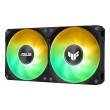 ASUS TUF Gaming LC III 240 ARGB Processor All-in-one liquid cooler 12 cm Black ASUS TUF Gaming LC III 240 ARGB Processor All-in-one liquid cooler 12 cm Black