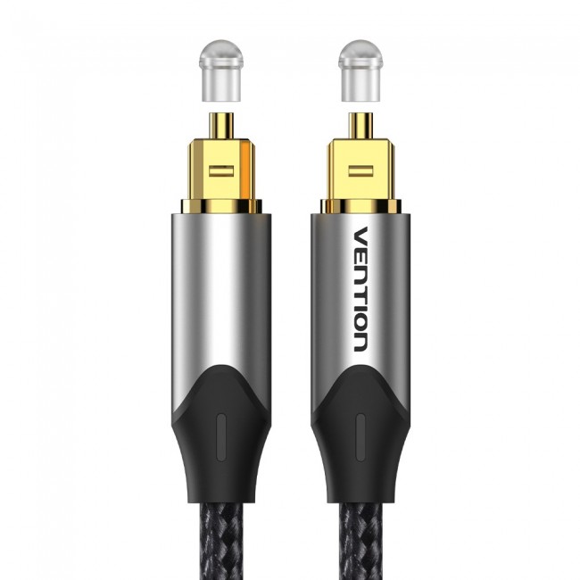 Vention Optical Fiber Audio Cable Aluminum Alloy Type 3M Gray
