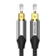 Vention Optical Fiber Audio Cable Aluminum Alloy Type 3M Gray