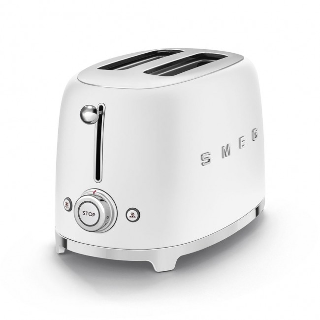 Smeg 50's Style Toaster TSF01WHMEU White