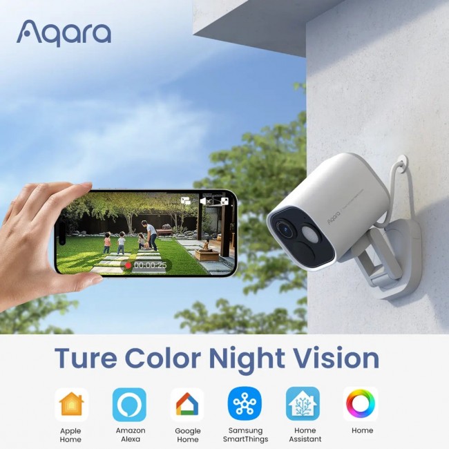AQARA Camera Hub G5 Pro (WiFi) White, CH-C07DW AQARA Camera Hub G5 Pro (WiFi) White, CH-C07DW