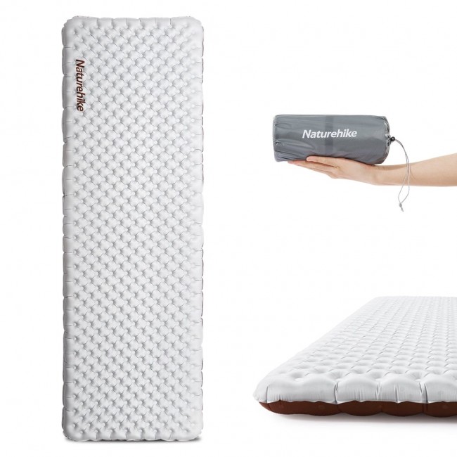 Naturehike Tuye R 5.8 Mattress cnh22dz016 square regular wide-carbon silver