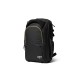 R DE backpack Rucksack Black Alcantara, Polyester