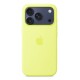 Apple iPhone 17 Pro Silicone Case with MagSafe Neon Yellow
