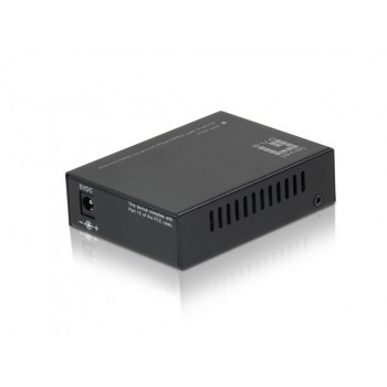 LevelOne RJ45 to SFP Gigabit Media Converter, PoE PD
