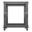 Lanberg OR01-6112-B rack cabinet 12U Freestanding rack Black