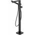 Freestanding bathtub mixer with shower set