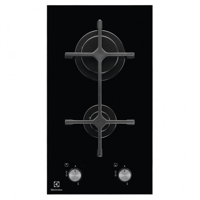 Electrolux EGC3322NVK Black Built-in 29 cm Gas 2 zone(s)