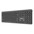 Gembird Dual-mode pro-business slim wireless keyboard, 2.4G+BT, US layout Gembird Dual-mode pro-business slim wireless keyboard, 2.4G+BT, US layout