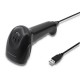Qoltec 50866 Laser barcode reader 1D | CCD | USB | Black Qoltec 50866 Laser barcode reader 1D | CCD | USB | Black