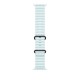 Apple 49mm Ice Blue Ocean Band - Black Titanium Finish
