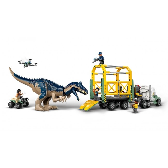 LEGO JURASSIC WORLD 76966 Dinosaur Missions: Allosaurus Transport Truck LEGO JURASSIC WORLD 76966 Dinosaur Missions: Allosaurus Transport Truck