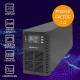 Qoltec 52281 uninterruptible power supply (UPS) Double-conversion (Online) 2 kVA 2000 W 3 AC outlet(s) Qoltec 52281 uninterruptible power supply (UPS) Double-conversion (Online) 2 kVA 2000 W 3 AC outlet(s)