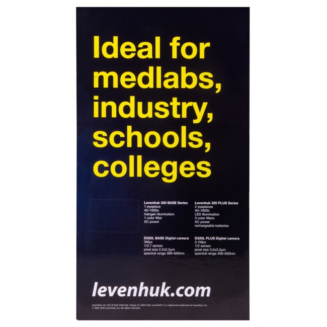 Levenhuk D320L PLUS 1600x Digital microscope Levenhuk D320L PLUS 1600x Digital microscope
