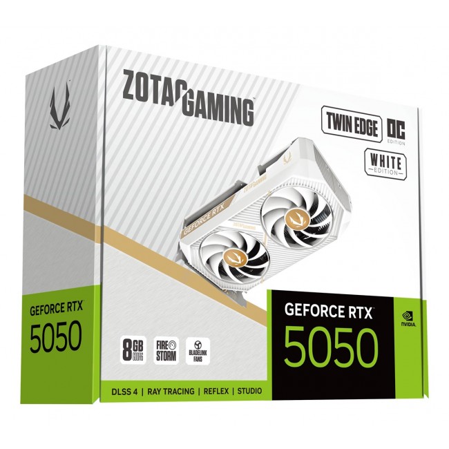 Zotac GAMING GeForce RTX 5050 Twin Edge OC NVIDIA 8 GB GDDR6 Zotac GAMING GeForce RTX 5050 Twin Edge OC NVIDIA 8 GB GDDR6