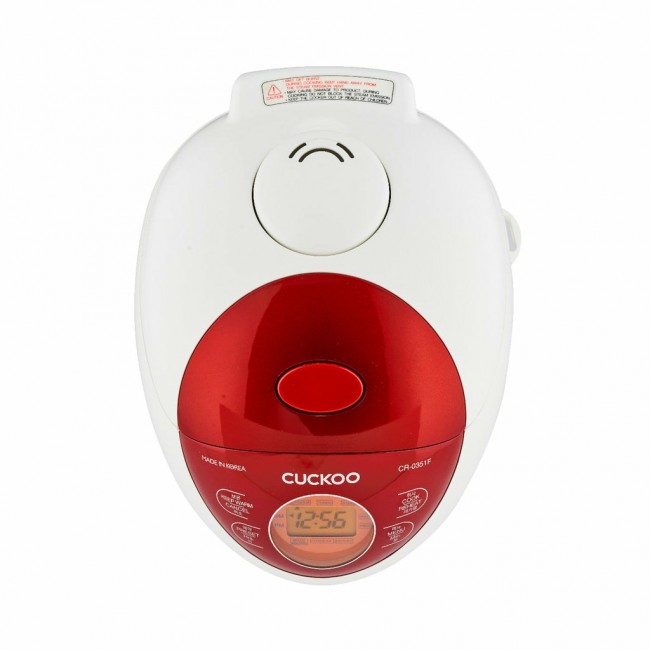 Cuckoo CR-0351F RED rice cooker 0.54 L 425 W Red, White Cuckoo CR-0351F RED rice cooker 0.54 L 425 W Red, White