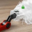 Vileda dustpan with long handle + 1 Flex&Catch refill
