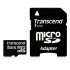 SD microSD Card 8GB Transcend SDHC Class10 w/adapter