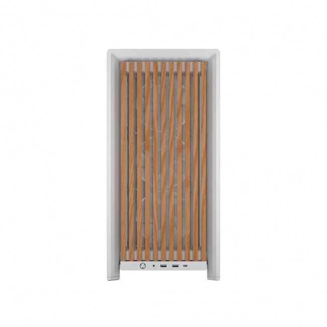 Corsair FRAME 4000D WOOD RS Midi Tower Wood, White