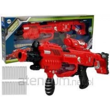 Luminescent Gun Glow-in-the-Dark Foam Cartridges Sound Range 45m 8456 Lean Toys