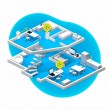Powerline FRITZ! 1260E WLAN Set 1200 Mbit/s Ethernet LAN Wi-Fi White