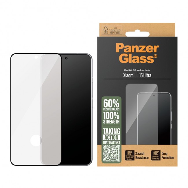 PanzerGlass Screen Protector Xiaomi 15 Ultra | Ultra-Wide Fit Clear screen protector 1 pc(s)