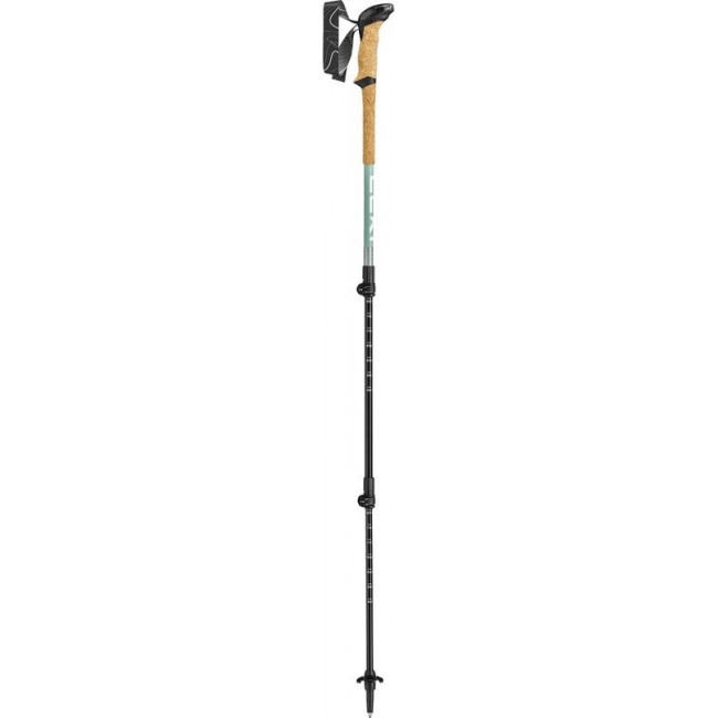 Trekking Poles LEKI MAKALU LITE, 90 125 cm, grey-green