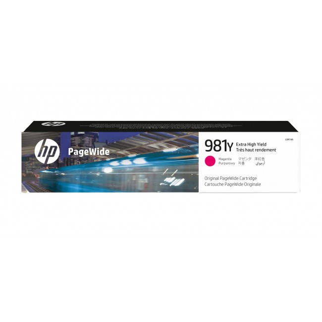 HP 981Y Extra High Yield Magenta Original PageWide Cartridge