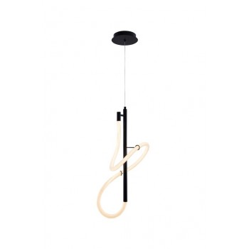 PENDANT LED LIGHT TIGRIS BAR 4000K BLACK