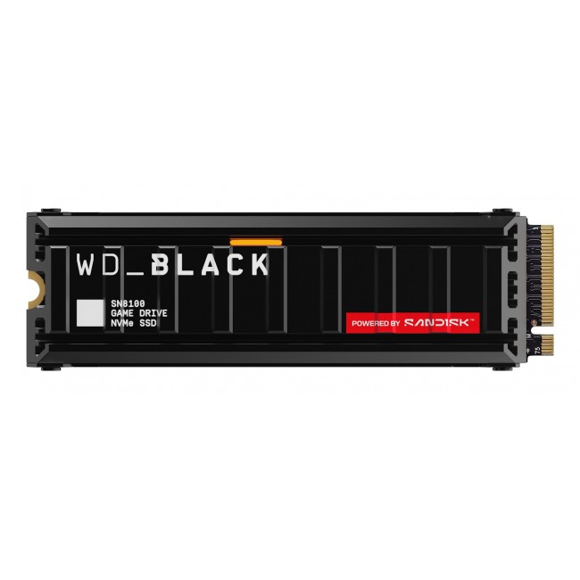 Western Digital Black WD_BLACK SN8100 NVMe SSD POWERED BY SANDISK 1 TB, [With Heatsink]