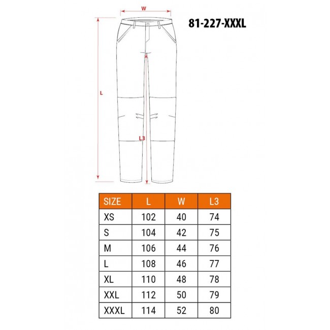 NEO tools 81-227-XXXL protective trousers