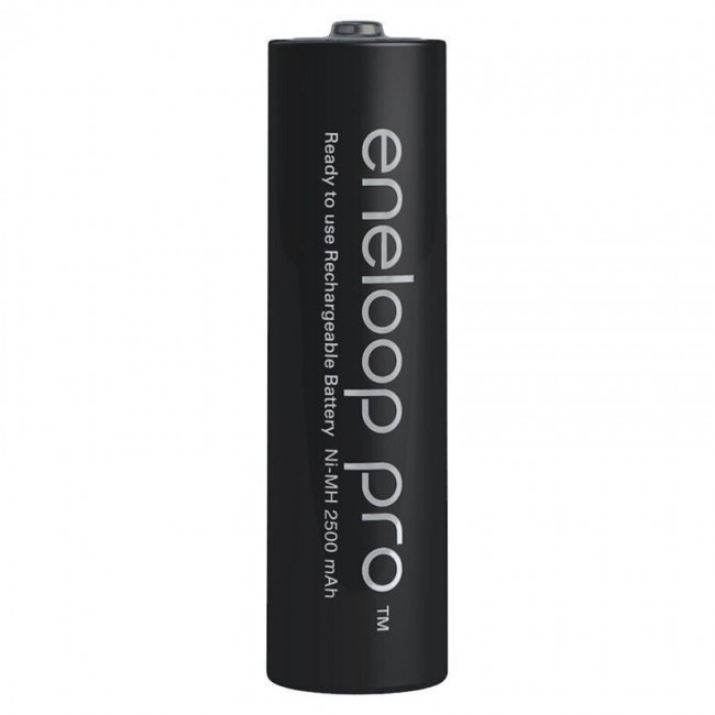 Rechargeable batteries PANASONIC ENELOOP PRO AA 2500 mAh 2 szt (BK-3HCDE/2CP) Rechargeable batteries PANASONIC ENELOOP PRO AA 2500 mAh 2 szt (BK-3HCDE/2CP)
