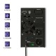 Qoltec 53042 Uninterruptible Power Supply | On-line | Pure Sine Wave | 1kVA | 800W | LCD Qoltec 53042 Uninterruptible Power Supply | On-line | Pure Sine Wave | 1kVA | 800W | LCD