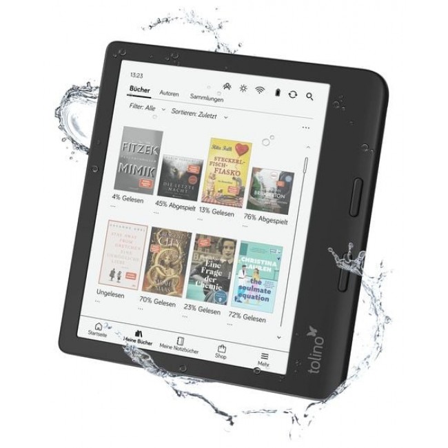 Tolino 4016621130183 e-book reader Touchscreen Wi-Fi Black Tolino 4016621130183 e-book reader Touchscreen Wi-Fi Black