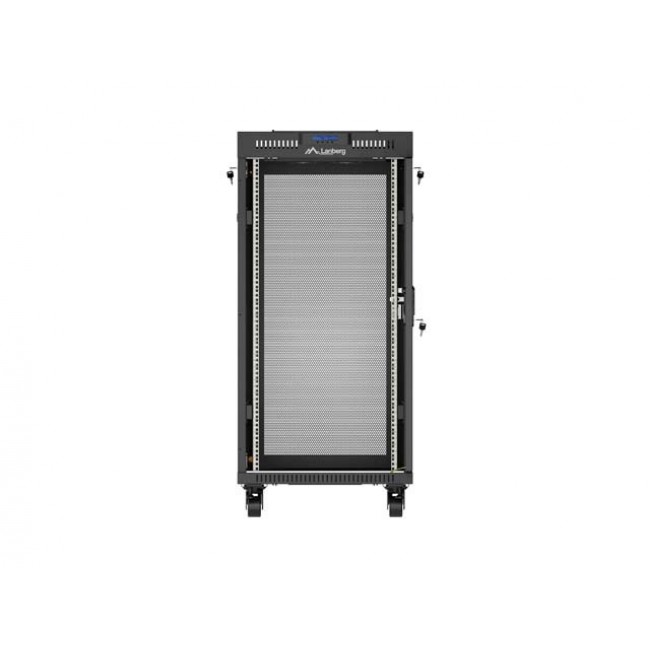 Lanberg FF01-6824-23BL rack cabinet 24U Freestanding rack Black