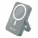 Verbatim Charge 'n' Go Magnetic Wireless Power Bank with stand - 10000 mAh Grey