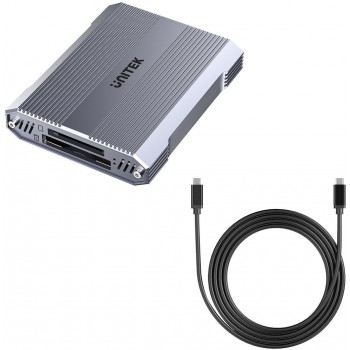 Unitek Card Reader CF Express, SD/microSD, USBA Unitek Card Reader CF Express, SD/microSD, USBA