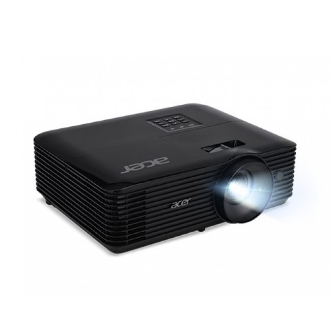 Acer Essential X1228HN Standard throw projector 4800 ANSI lumens DLP XGA (1024x768) Black