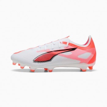 PUMA Ultra 5 Match FG/AG Football Unisex Orange, White