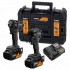 DEWALT ZESTAW COMBO 18V DCK2224MP2T (DCD86M, DCF92M) 2x5,0Ah TSTAK MCLAREN