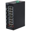 Dahua Technology HS4420-16GT-190 network switch Managed L2 Gigabit Ethernet (10/100/1000) Power over Ethernet (PoE) Desktop Black