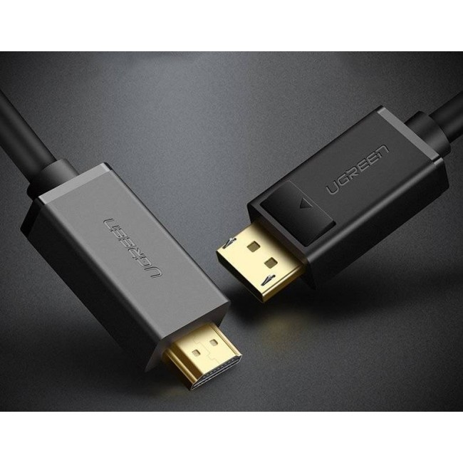 Ugreen 10203 video cable adapter 3 m DisplayPort HDMI Black Ugreen 10203 video cable adapter 3 m DisplayPort HDMI Black
