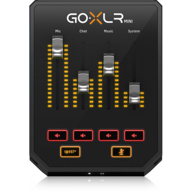 TC Helicon Go XLR Mini - mixer and audio interface TC Helicon Go XLR Mini - mixer and audio interface
