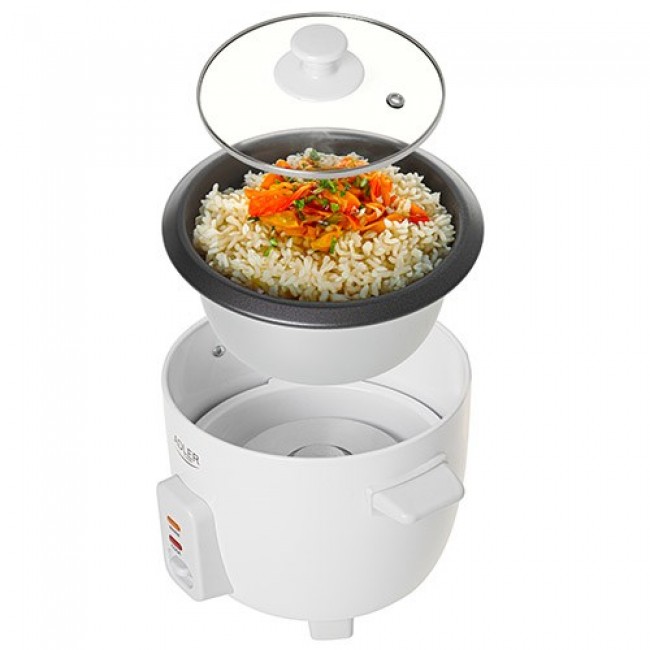 Adler AD 6418 Rice cooker Black, Stainless steel 1000 W Adler AD 6418 Rice cooker Black, Stainless steel 1000 W