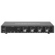 Techly IDATA DP-KVM4 KVM switch Rack mounting Black Techly IDATA DP-KVM4 KVM switch Rack mounting Black